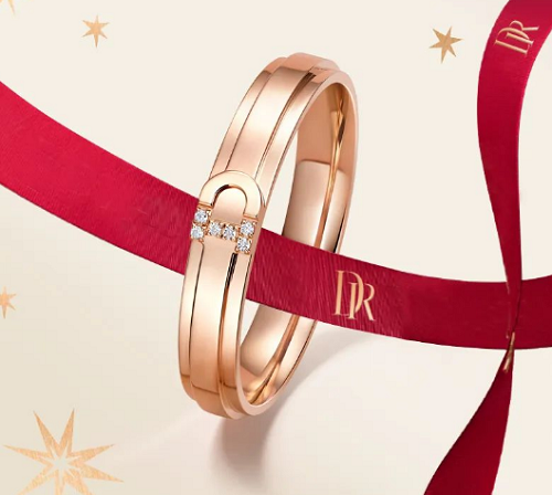 dr尊重每个人追求爱的权利所以支持女生先定制dr钻戒