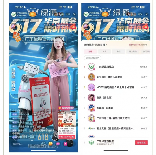 销售额突破5亿+，绿源电动车618正式收官